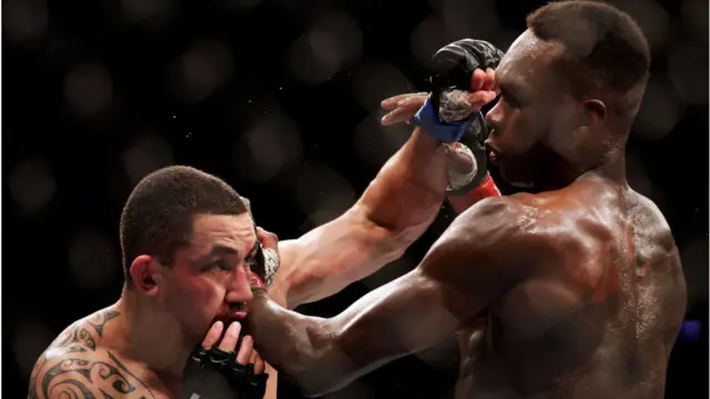 Israel and Robert dey exchange blows