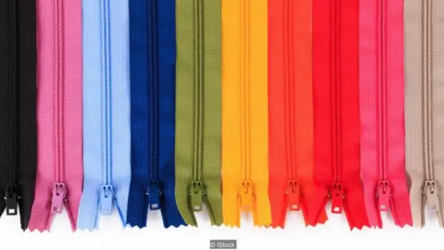 Vì sợi tổng hợp được cải tiến nên khóa kéo cũng thay đổi theo.