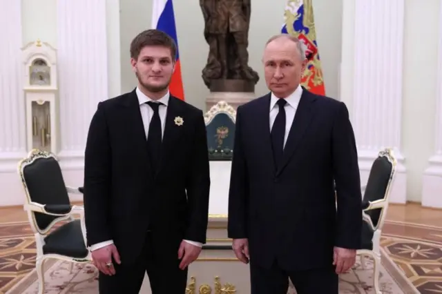 Ахмат Кадыров, Владимир Путин