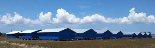 အစိုးရတည်ဆောက်တဲ့ ရွာသစ်ကေက စစ်ဘေးရှောင်စခန်း