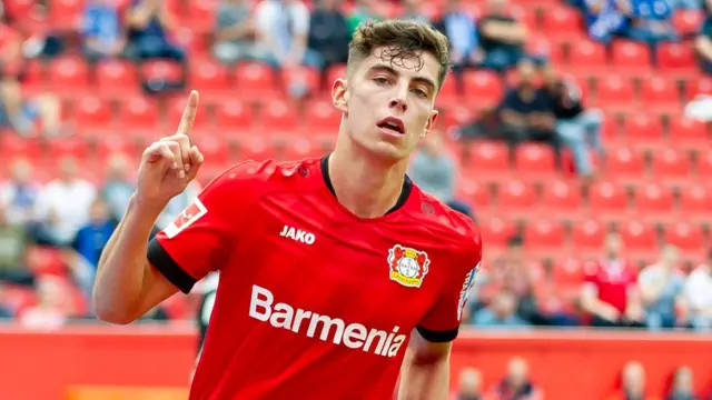 Kai Havertz na Leverkusen