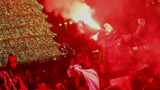 Marokanski navijači u Madridu