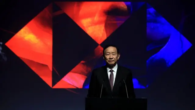 王冬胜在上海出席汇丰赞助之活动（29/10/2019）