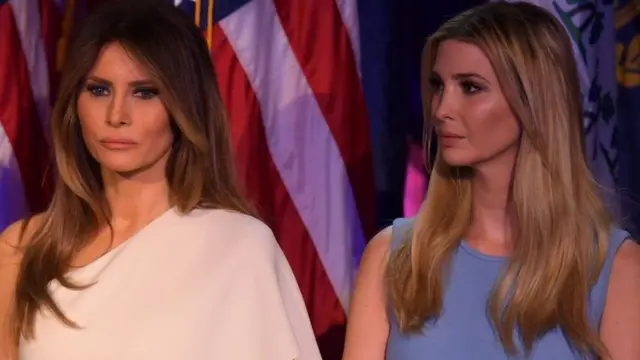 মা মেলানিয়া ট্রাম্পের সঙ্গে ইভাঙ্কা ট্রাম্প।