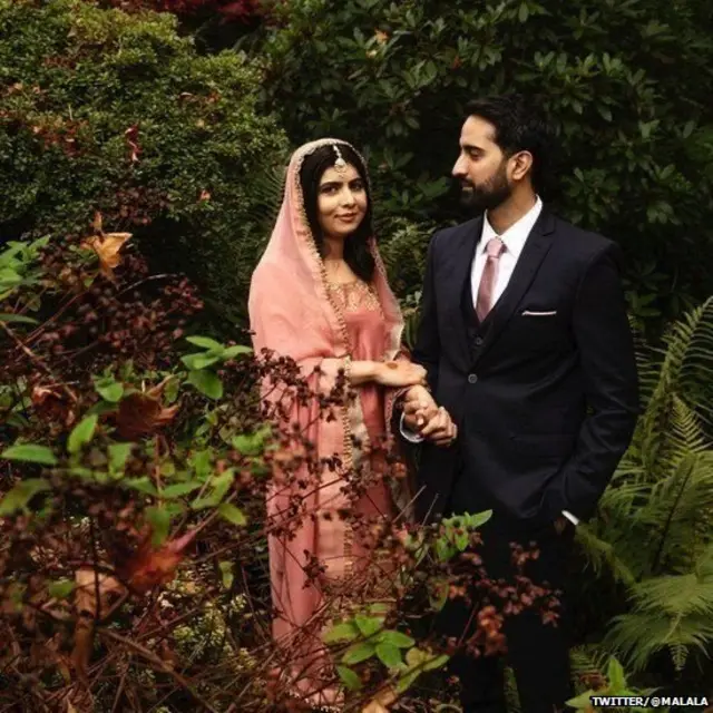 मलाला युसूफझई लग्न