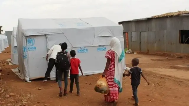 ኤርትራውያን ስደተኛታት ኣብ መዓስከር ዓዲ ሓሪሽ