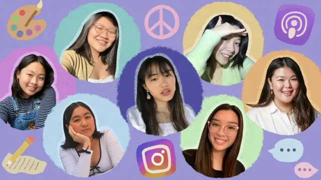 Arden and her friends at Peahce Project