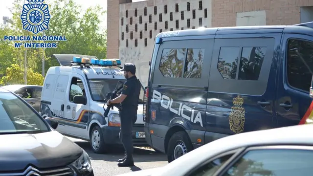 Police in Spain