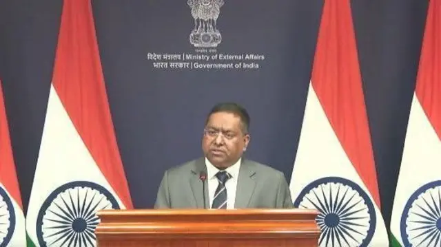 ਵਿਦੇਸ਼ ਮੰਤਰਾਲੇ ਦੇ ਬੁਲਾਰੇ ਰਣਧੀਰ ਜੈਸਵਾਲ