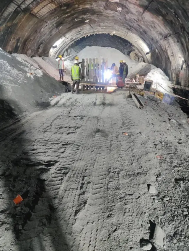 ઉત્તરકાશીમાં સુરંગમાં ભૂસ્ખલન દુર્ઘટના 