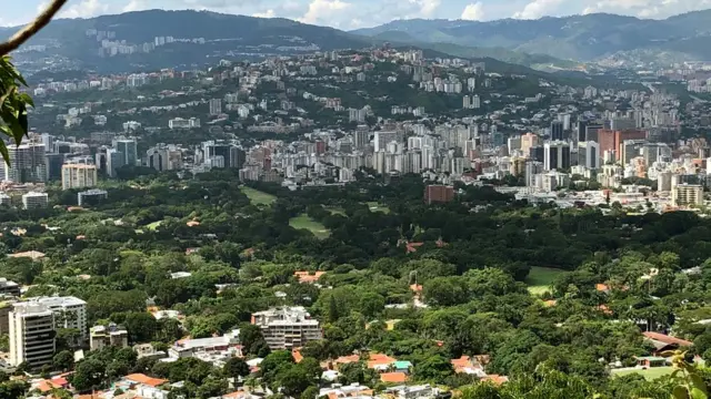 Foto panorámica do Caracas Country Club