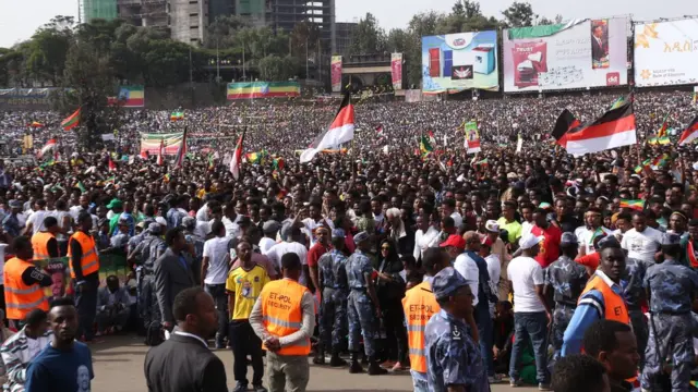 የአዲስ አበባው የድጋፍ ሰልፍ