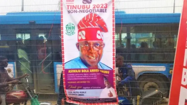 An fara ganin hotunan yaƙin neman zaɓen Tinubu a wasu sassan Najeriya tun kafin zuwa zaɓe