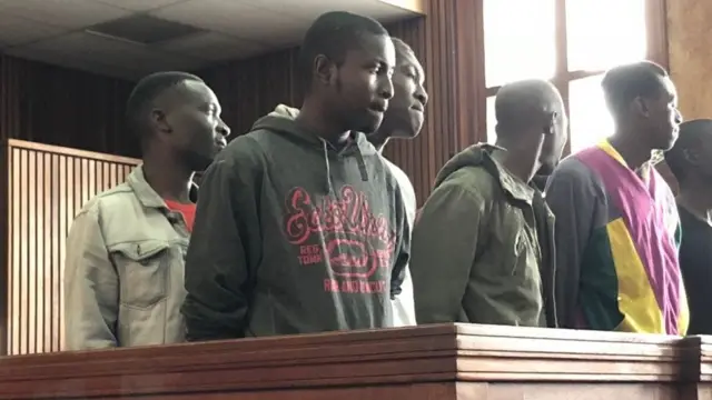 Washtakiwa wakiwa kortini