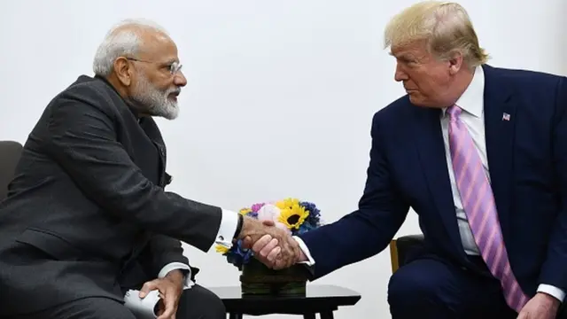 ترامپ به هند سفر کرد