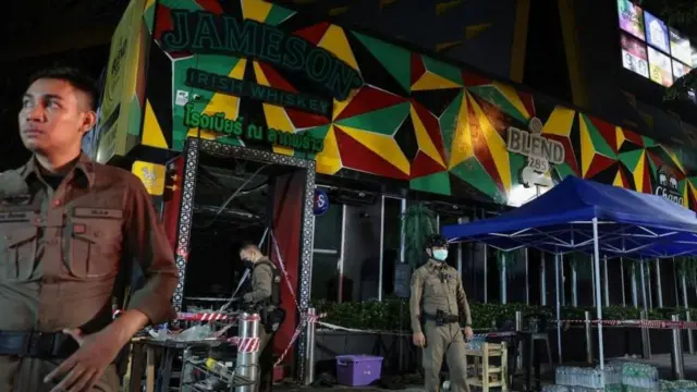 బ్యాంకాక్, బార్‌లో అగ్ని ప్రమాదం