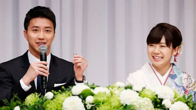 江宏傑氏と福原愛氏