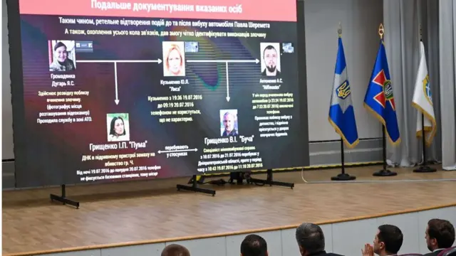 Фрагмент брифінгу поліції