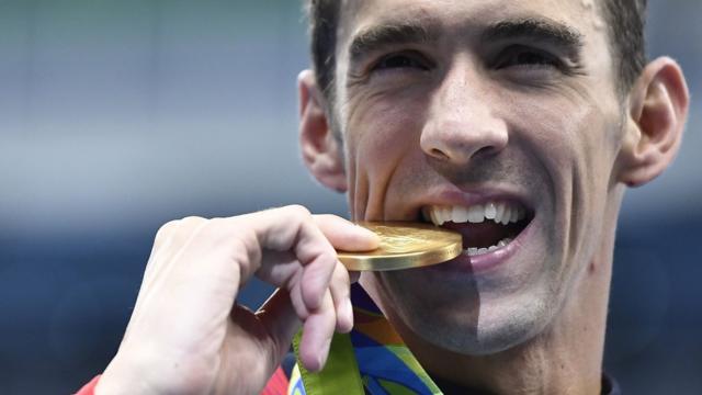 リオ五輪】競泳フェルプス、五輪21個目の金 - BBCニュース