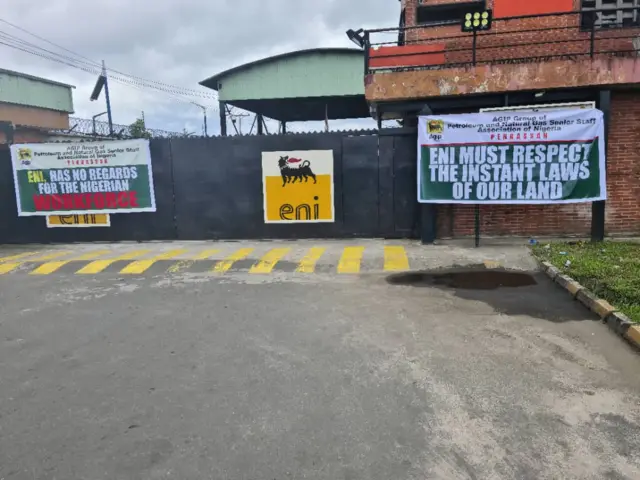 AGIP gate wey dey shutdown 