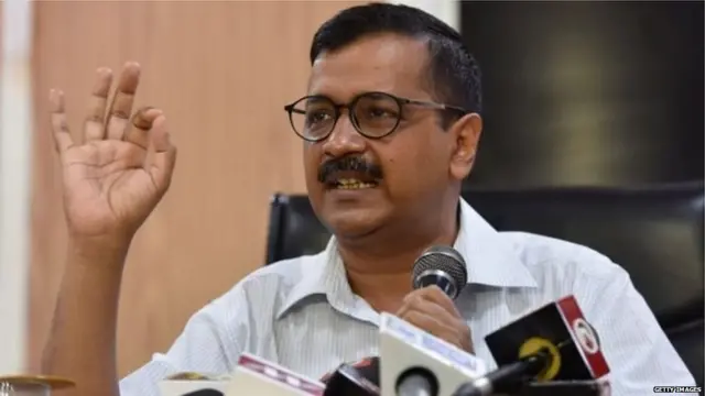 दिल्ली के मुख्यमंत्री अरविंद केजरीवाल