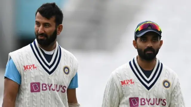 चेतेश्वर पुजारा और अजिंक्य रहाणे