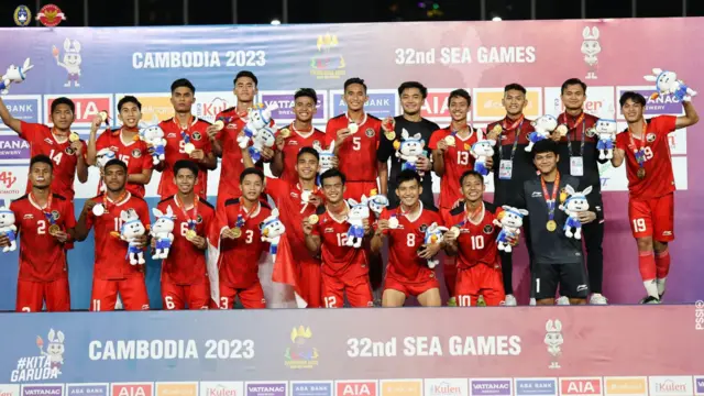 Timnas U-22 Indonesia berhasil mendapatkan medali emas pada SEA Games 2023 di Kamboja.