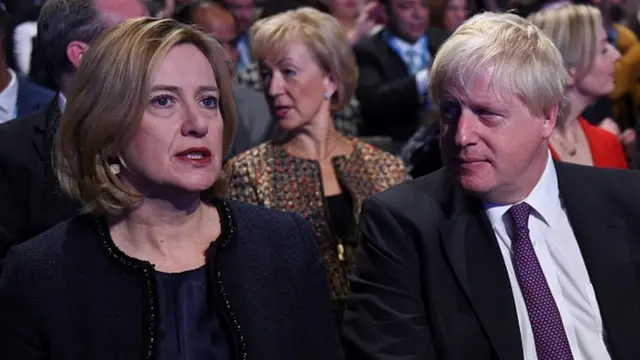 Amber Rudd ve Başbakan Boris Johnson