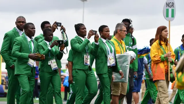 Aworan awọn ikọ eléré ìdárayá ọmọ orílẹ̀èdè Naijiria