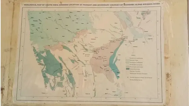 వజ్రాల అన్వేషణ, జియోలాజికల్ సర్వే ఆఫ్ ఇండియా