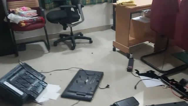 తెలుగుదేశం పార్టీ ఆఫీసుపై దాడి