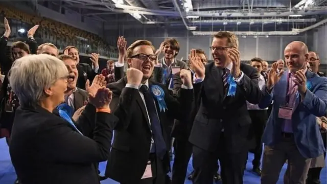 В избирательном штабе консерваторов