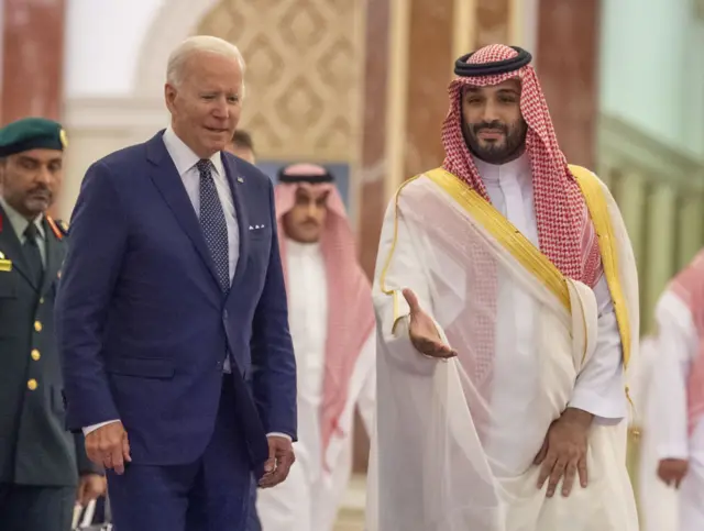Biden iyo Maxamed Bin Salmaan
