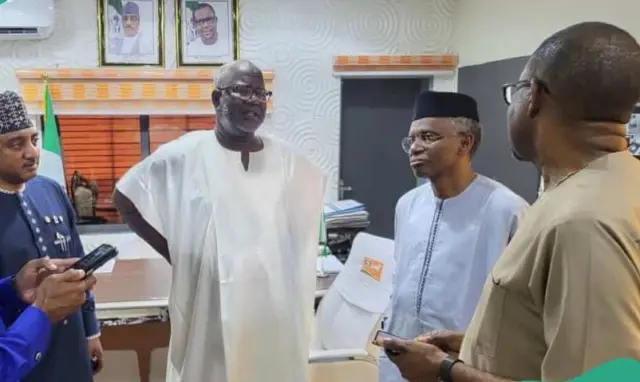 El Rufa'i ya ziyarci hedikwatar jam'iyyar PDP.