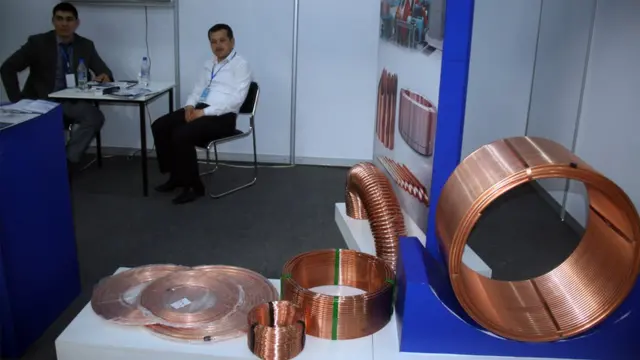 Душанбедаги Ўзбекистон маҳсулотлари кўргазмаси