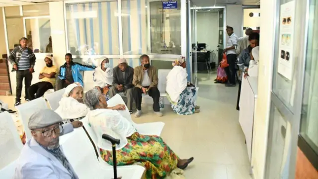 ታካሚዎች በዘውዲቱ መታሰቢያ ሆስፒል 