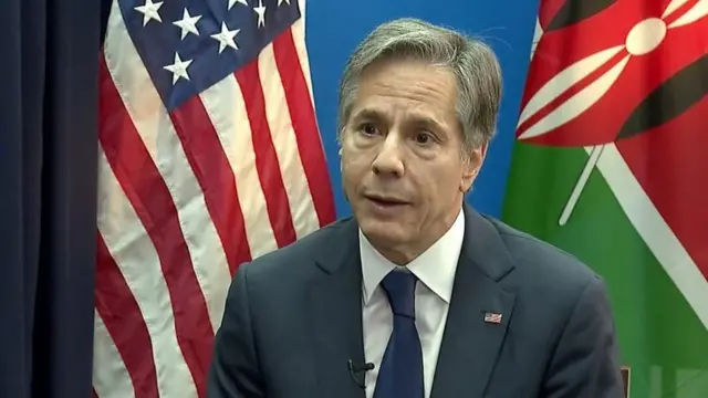 US Secretary of Antony Blinken