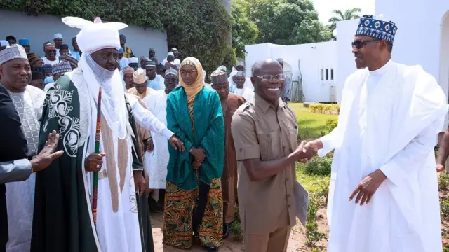 Ziyarar Kanawa fadar Buhari