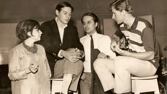 Sylvinha Telles, Tom Jobim, Roberto Menescal e Marcos Valle