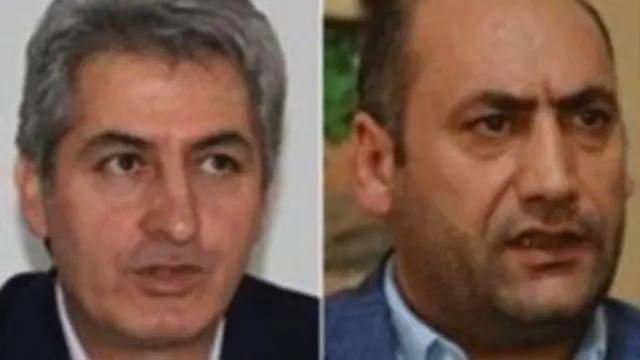 HDP Van milletvekilleri Lezgin Botan ve Nadir Yıldırım
