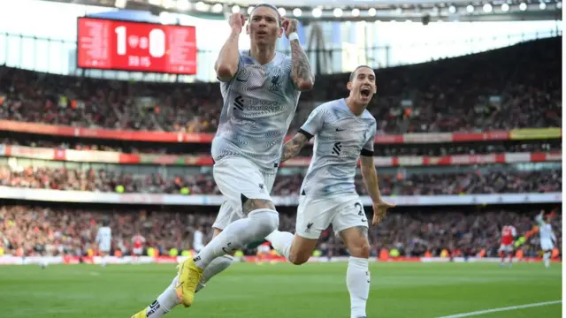 Darwin Nunez dey celebrate