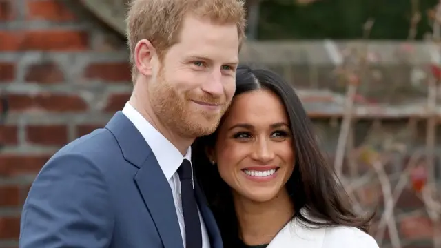 Harry e Meghan Markle no Paláciojogar pokerKensington