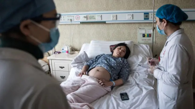 Umurwayi wa coronavirus i Wuhan mu Bushinwa