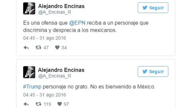 Tuit de Alejandro Encinas