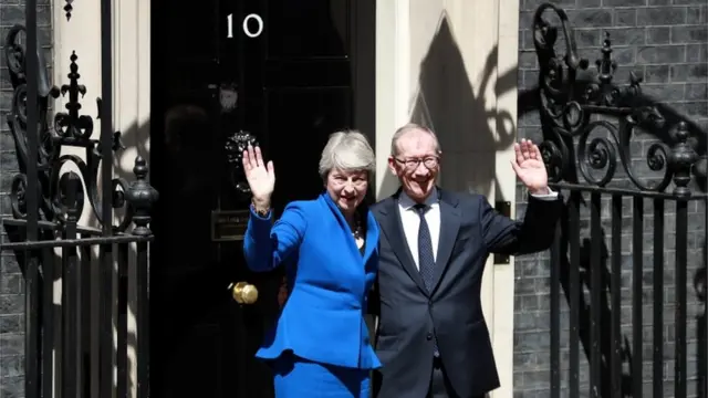 Theresa May ve eşi Philip May
