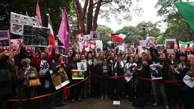 تجمع معترضان در سیدنی استرالیا