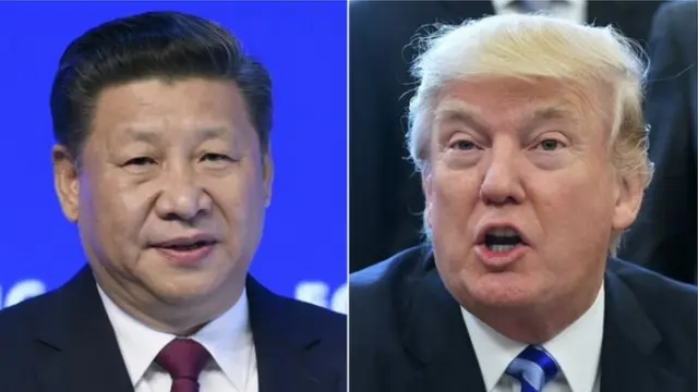 trump, xi, nort korea