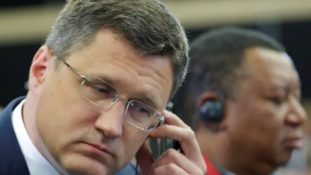 Ministro de Energía de Rusia y secretario general de la OPEP.