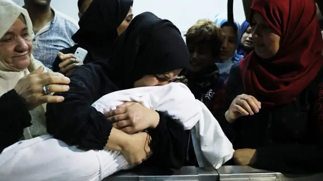 На похоронах