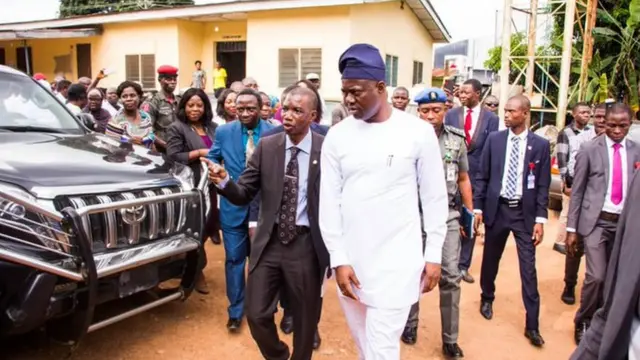 Gomina Makinde n se abẹwo sile iwosan